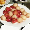 T0Muuu's cooksnap of when they made サーモンの手まり寿司.