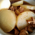 にゃにゃママたん's cooksnap of when they made 簡単！大根と鶏肉とタマゴの煮物.
