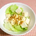 hirokumi93's cooksnap of when they made 豆腐とレタスの簡単サラダ.