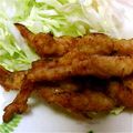 renopin's cooksnap of when they made ♡鶏せせりの塩麹唐揚げ♡.