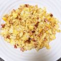 mipokiku's cooksnap of when they made ネギと卵だけ！シンプル焼豚チャーハン.