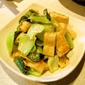 こうまさmam's cooksnap of when they made カリカリ❤油揚げと青梗菜のごまだれ和え.