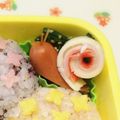 クタちゃん☆'s cooksnap of when they made キャラおかず＊カニカマとチーズまきまき♬.