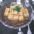 すがみほ's cooksnap of when they made 高野豆腐の揚げ浸し.