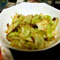 ドラヒロ's cooksnap of when they made 春キャベツとザーサイのおつまみ炒め.