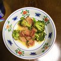 みうもも0706's cooksnap of when they made ブロッコリーとベーコンのオイマヨ炒め♪.