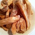 mmmm_mk's cooksnap of when they made 食パンの耳がおやつに変身！パン耳ラスク♪.