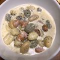 クック8J0LFQ☆'s cooksnap of when they made ニョッキアッラノルチーナ.