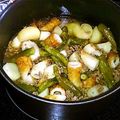 jeepj56's cooksnap of when they made ✿じゃが芋としし唐のそぼろ煮✿.