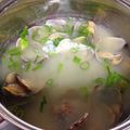 菜都樹ＳＡＩ's cooksnap of when they made 5分で作る絶品アサリの味噌汁スマイリー流.