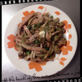 K0A9O0R8U♪'s cooksnap of when they made きのこと魚肉ソーセージのバタポン炒め.