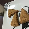 うどんらぶ's cooksnap of when they made 米粉ときな粉のバナナプルーンスコーン.