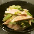 PARNELL's cooksnap of when they made 夏のお弁当に　魚肉×セロリ　お酢味噌炒め.