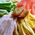 ＣｈａａＣｈａｎ's cooksnap of when they made 梅のサッパリ冷やし中華.