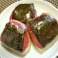 りん♥しゃね's cooksnap of when they made めちゃ簡単＊ボロニアソーセージおにぎり.