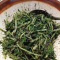 huto☆'s cooksnap of when they made 春菊の胡麻たっぷり和え.