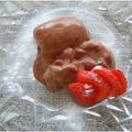 melmarilyn's cooksnap of when they made ビターな誘惑❤チョコと苺๑ムース.