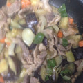 まろちゃん♥︎ぽぽ's cooksnap of when they made 豚と茄子の生姜味噌炒め.