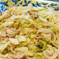 のんつうママ's cooksnap of when they made 子どもも大好き☆キャベツと豚肉の炒めもの.