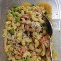 ☆★あーこ★☆'s cooksnap of when they made カニカマと枝豆のごまドレマカロニサラダ♪.