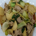 takamaruGT's cooksnap of when they made かぶと青梗菜と豚肉の炒め物.