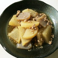 tomonatstu's cooksnap of when they made 大根とひき肉のとろーりあんかけ煮☆.