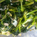 shiしずかです's cooksnap of when they made 我が家の『ほうれん草とハム卵炒め♪』.