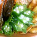＊＊まゆゆ＊＊'s cooksnap of when they made ＊おつまみに＊オクラの塩麹和え＊.