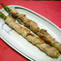 Jock's cooksnap of when they made アスパラの肉巻☆.