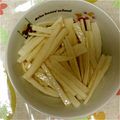 ともかずみみ's cooksnap of when they made 子供もバクバク♡長いも千切り☆簡単味付け.