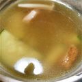 きなこぱん2's cooksnap of when they made ズッキーニとベーコンの春雨スープ.