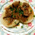 SunnyMaple's cooksnap of when they made 新玉ねぎと牛肉の甘辛焼き.