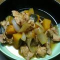はふー！'s cooksnap of when they made フライパンひとつで！南瓜と豚肉の炒め煮♪.