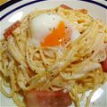 さら♪'s cooksnap of when they made 五右衛門のたらこのカルボナーラ♡.
