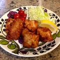 ぶ〜こ♡'s cooksnap of when they made 胸肉で、塩麹にんにくのジューシー唐揚げ.