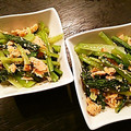 みかち♪'s cooksnap of when they made 小松菜と鮭の胡麻和え.