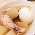 mocoberry's cooksnap of when they made 面取り簡単☆大根と鶏の手羽元煮込み.
