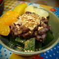 ジョンリークッカー's cooksnap of when they made のっけて食べる♪塩麹ようかん風デザート.