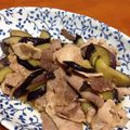IzumI５'s cooksnap of when they made 簡単ボリューアップ茄子と豚肉の生姜焼き♪.