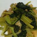 ささらんらん's cooksnap of when they made 小松菜と油揚げの炒め煮.