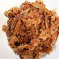 ごんだだママ's cooksnap of when they made ✿豚バラの旨味ぎゅ～っと牛蒡と蒟蒻煮✿.