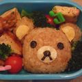 のりこりん's cooksnap of when they made キャラ弁☆リラックマ.