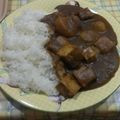 ラリー＆サラ's cooksnap of when they made 厚揚げ精進カレー.
