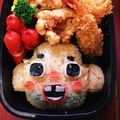 shieee”s's cooksnap of when they made ちっちゃいおっさん♪♪のキャラ弁♪♪.