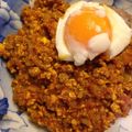 ユウコフスキー's cooksnap of when they made お腹にも財布にもヘルシーなキーマカレー.