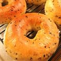 ポケ丸's cooksnap of when they made 和❤プチプチ胡麻のむぎゅむぎゅベーグル❤.