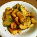 アスカ1025's cooksnap of when they made ✩ズッキーニとシーフードのカレー炒め✩.
