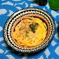 michygel's cooksnap of when they made ほうれん草としめじのクリームパスタ.