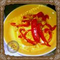 ♥あらたママ♥'s cooksnap of when they made パプリカ、卵のバター・チーズ炒め.