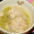 ♡ひな祭り♡'s cooksnap of when they made 蟹つみれの煮物！.